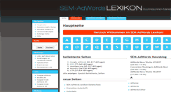 Desktop Screenshot of adwords-lexikon.de